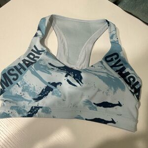 Gymshark Women's Marble Print Sports Bra